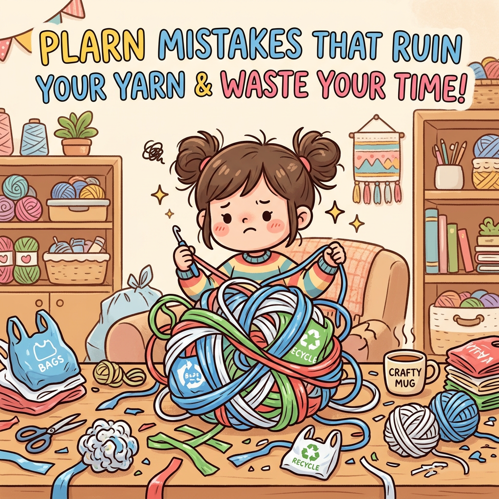 Plarn mistakes can cost you time